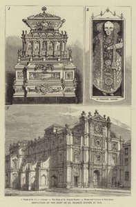 Exposition du corps de Saint François Xavier à Goa